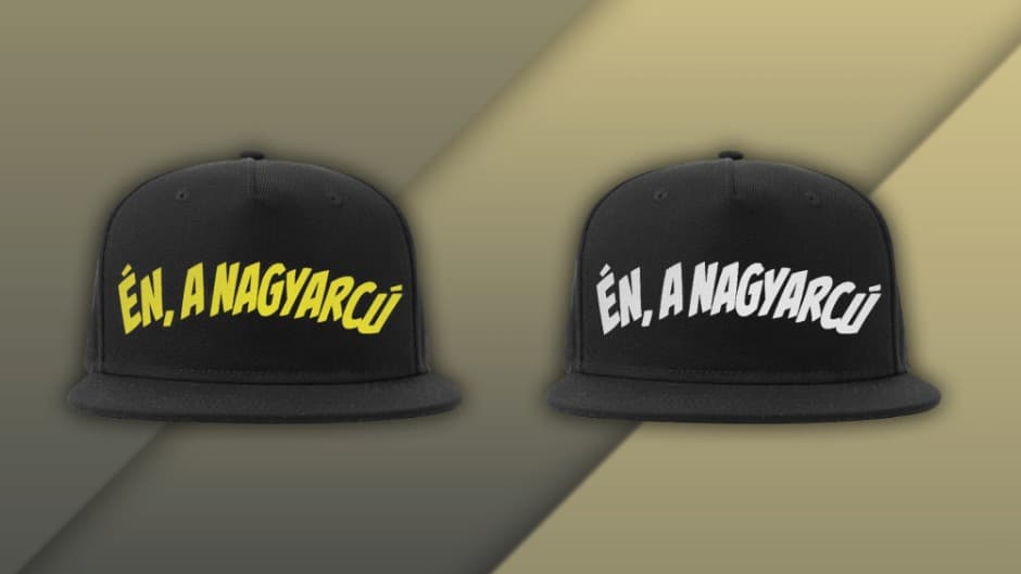 én, a nagyarcú baseball sapka